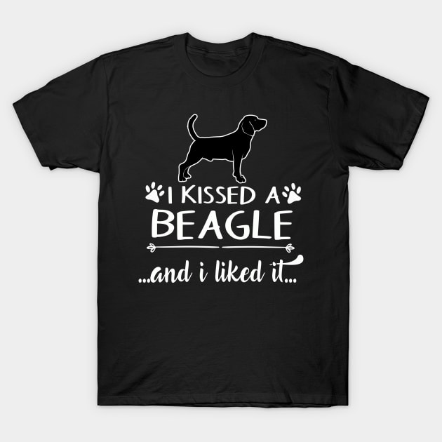 I Kissed A Beagle T-Shirt by LiFilimon